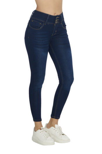 JEANS TITO ALTO CON BOTONES