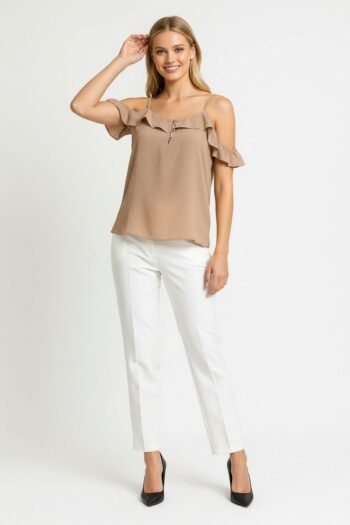 BLUSA TIRANTES CON OLÁN