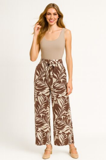 PANTALON CAPRI ESTAMPADO AMPLIO