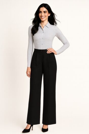 PANTALON SASTRE CON PINZAS