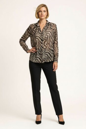 BLUSA CAMISERA LARGA