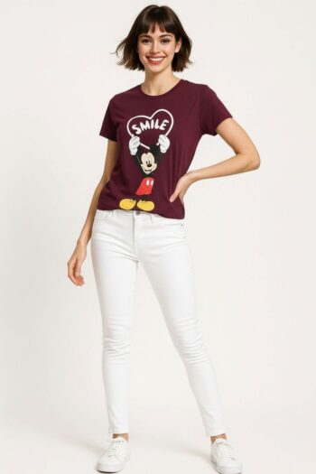 PLAYERA ESTAMPADA MICKEY SMILE
