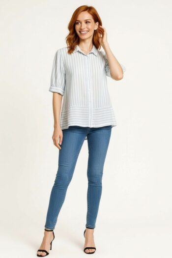 BLUSA RAYAS CONTRASTE