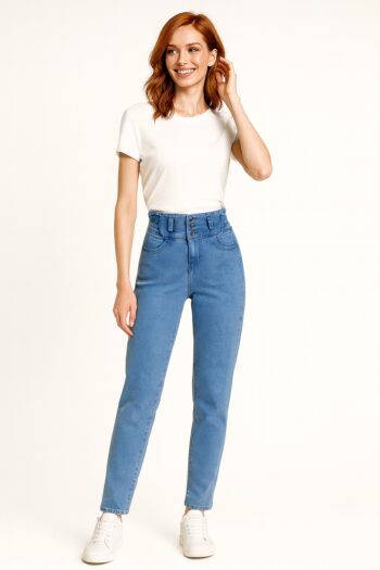 JEANS CON RESORTE LATERAL CICLON