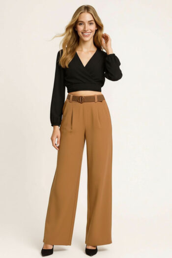 BLUSA CON CINTA DE AMARRE