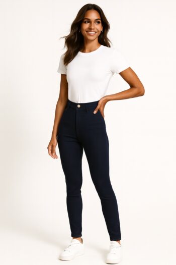 JEANS CON BOTÓN