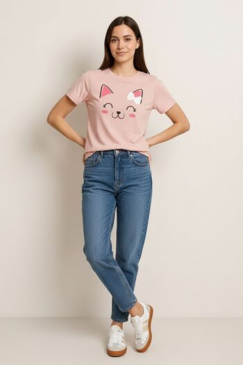 PLAYERA CASUAL CON DISEÑO GRÁFICO