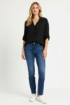 BLUSA CAMISERA MANGA CORTA