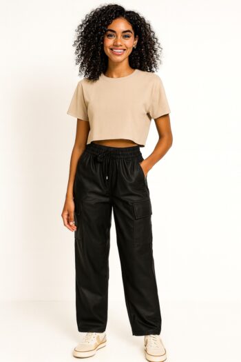 PANTALÓN CARGO CON BOLSILLOS