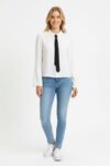 BLUSA CAMISERA CON CORBATA