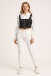 BLUSA COMBINADA CON CHALECO