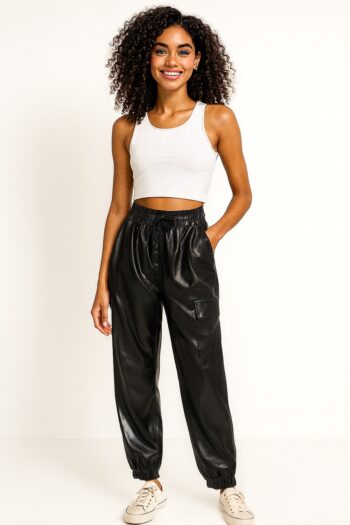 PANTALON JOGGER PVC BOLSAS