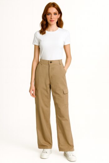 PANTALON CARGO GABARDINA