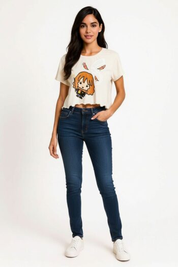 PLAYERA CROP HERMIONE POTTER