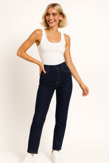 LEGGINS MEZCLILLA TALLE ALTO