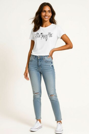 PLAYERA ESTILO GRÁFICO CASUAL