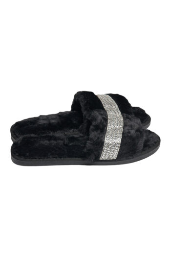 PANTUFLA PELUCHE CON PIEDRAS