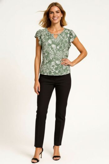 PLAYERA CON DETALLE EN ESCOTE