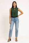 BLUSA SIN MANGAS ENRESORTADA