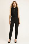 BLUSA SIN MANGAS CUELLO CAMISERO