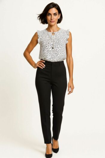 PLAYERA CON DETALLE DE COLLAR