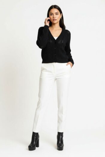 SUÉTER DE PUNTO CON BOTONES