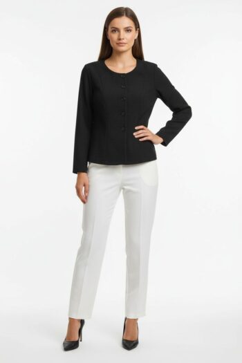 SACO CON BOTONES FRONTALES