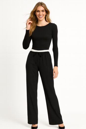 PANTALÓN AMPLIO CON PRETINA AJUSTABLE