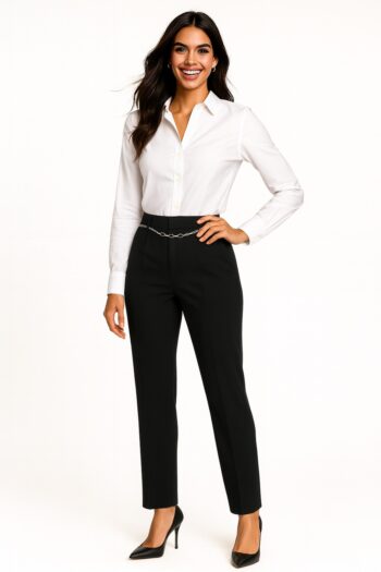 PANTALÓN CADENA DETALLE PERLAS