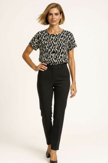 BLUSA LORELL COLLAR Y DOBLE TELA