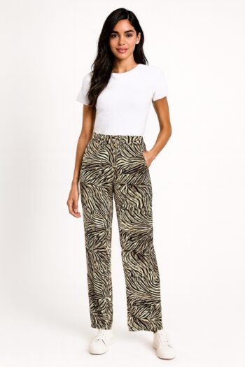 PANTALÓN CAPRI CON PRETINA ELÁSTICA