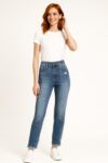 JEANS NYD JEANS AJUSTADO CON ROTURAS