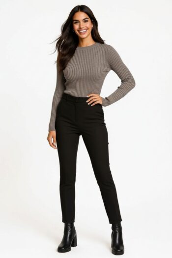 SUÉTER TEJIDO RIB ANCHO