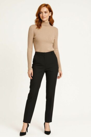 SUETER AJUSTADO CUELLO RUSO
