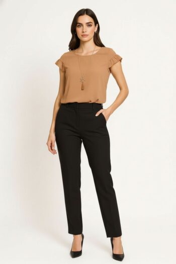 BLUSA CON DETALLE DE MANGA