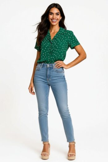 BLUSA CON AMARRE TRASERO