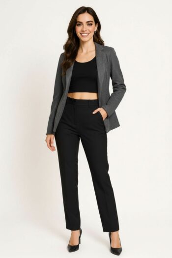 ABRIGO ABIERTO CON CUELLO MAO