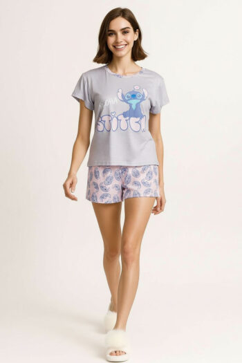 PIJAMA CORTA SUAVE ESTAMPADA
