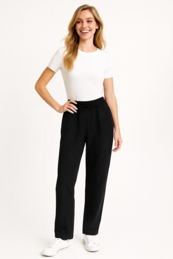 PANTALÓN AJUSTE CÓMODO CON LAZO