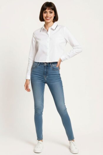 BLUSA CAMISERA POPELINA