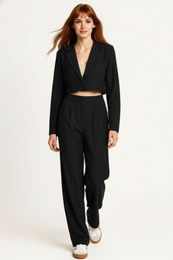 CONJUNTO VÉRTIGO CON SACO CORTO