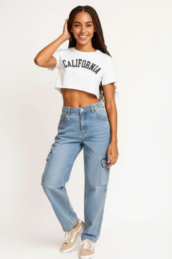 PLAYERA AMPLIA CON DISEÑO FRONTAL