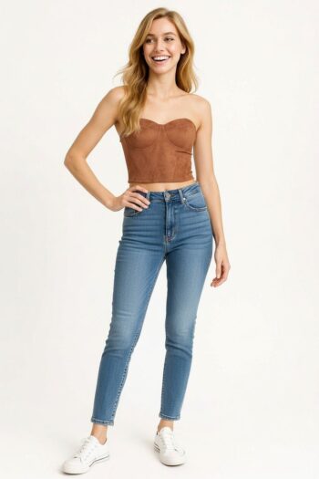 BLUSA BANDA SWEED CON COPAS