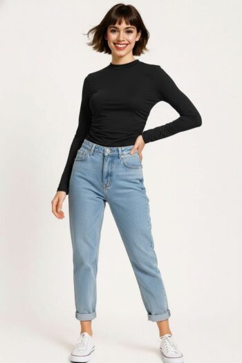 PLAYERA BRUSH PLIZADO LATERAL