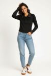 CHAMARRA RIB CON CUELLO SUAVE