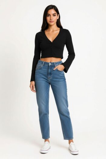 SUÉTER MICROFLEECE CORTE CORTO