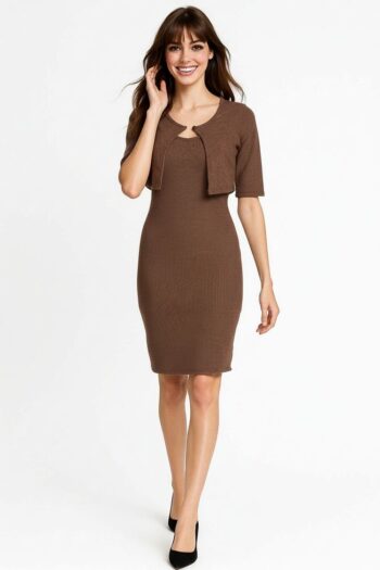 VESTIDO CON TORERA AJUSTADA