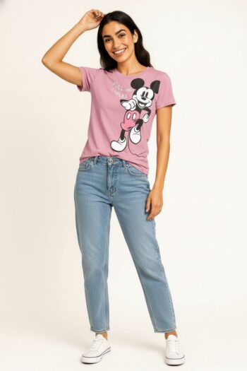 PLAYERA MICKEY CON DISEÑO FRONTAL