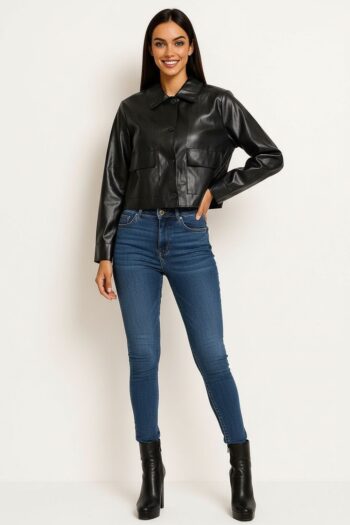 SACO CORTO BOLSAS FRONTALES