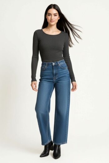 PLAYERA AJUSTADA CUELLO REDONDO